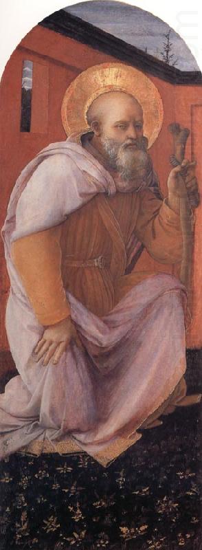 Fra Filippo Lippi St Amhony Abbot china oil painting image